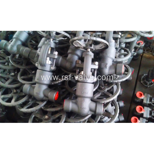 Pressure Seal Bonnet API602 Forged Steel Globe Valve